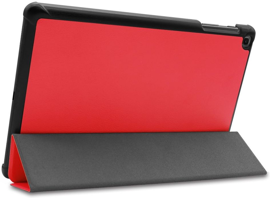 Samsung Galaxy Tab A 10.1 (2019) Tri-Fold Flip Case Rood afbeelding 5