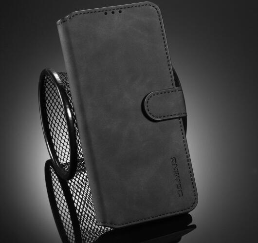 DG Ming Samsung Galaxy M31s Retro Portemonnee Hoesje Zwart afbeelding 7