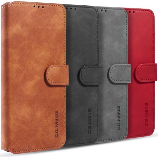 DG Ming Samsung Galaxy M31s Retro Portemonnee Hoesje Zwart afbeelding 11