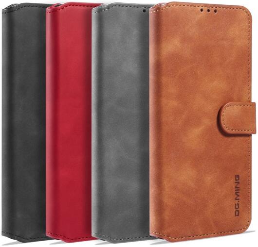 DG Ming Samsung Galaxy M31s Retro Portemonnee Hoesje Zwart afbeelding 10