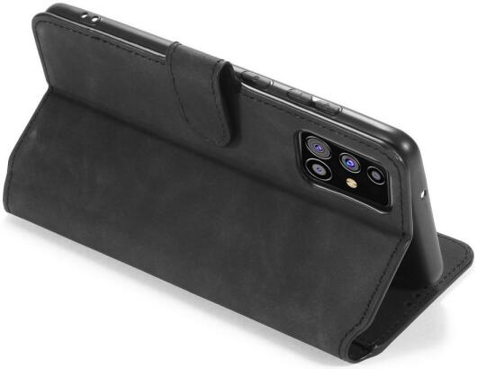 DG Ming Samsung Galaxy M31s Retro Portemonnee Hoesje Zwart afbeelding 5