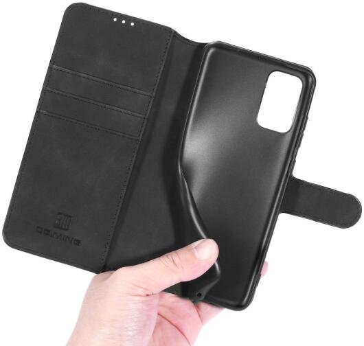 DG Ming Samsung Galaxy M31s Retro Portemonnee Hoesje Zwart afbeelding 6