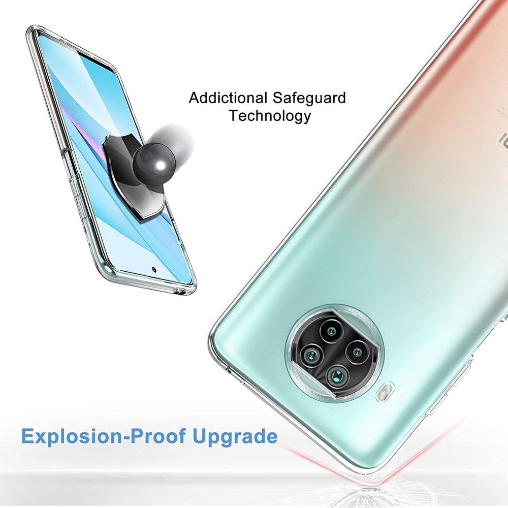Xiaomi Mi 10T Lite 5G Soft Case + Screen Protector Transparant afbeelding 5