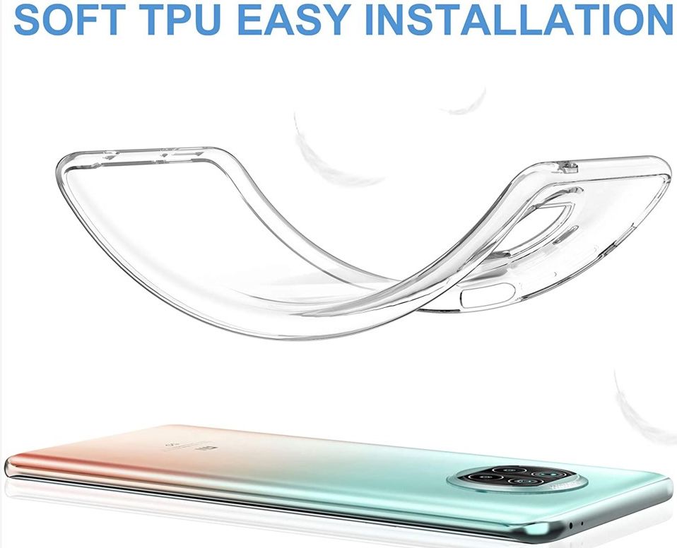 Xiaomi Mi 10T Lite 5G Soft Case + Screen Protector Transparant afbeelding 6