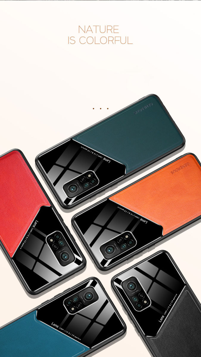 Generous Xiaomi Mi 10T (Pro) Magnetisch Hybride Back Cover Rood afbeelding 3