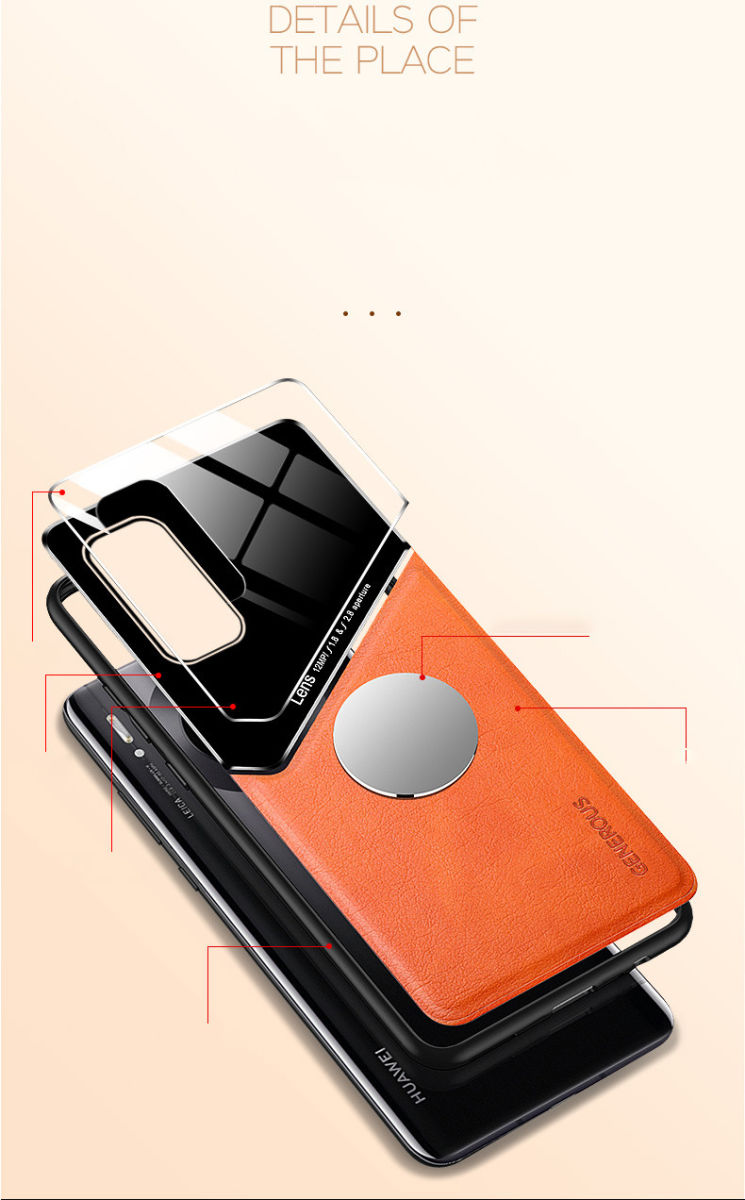 Generous Xiaomi Mi 10T (Pro) Magnetisch Hybride Back Cover Rood afbeelding 8