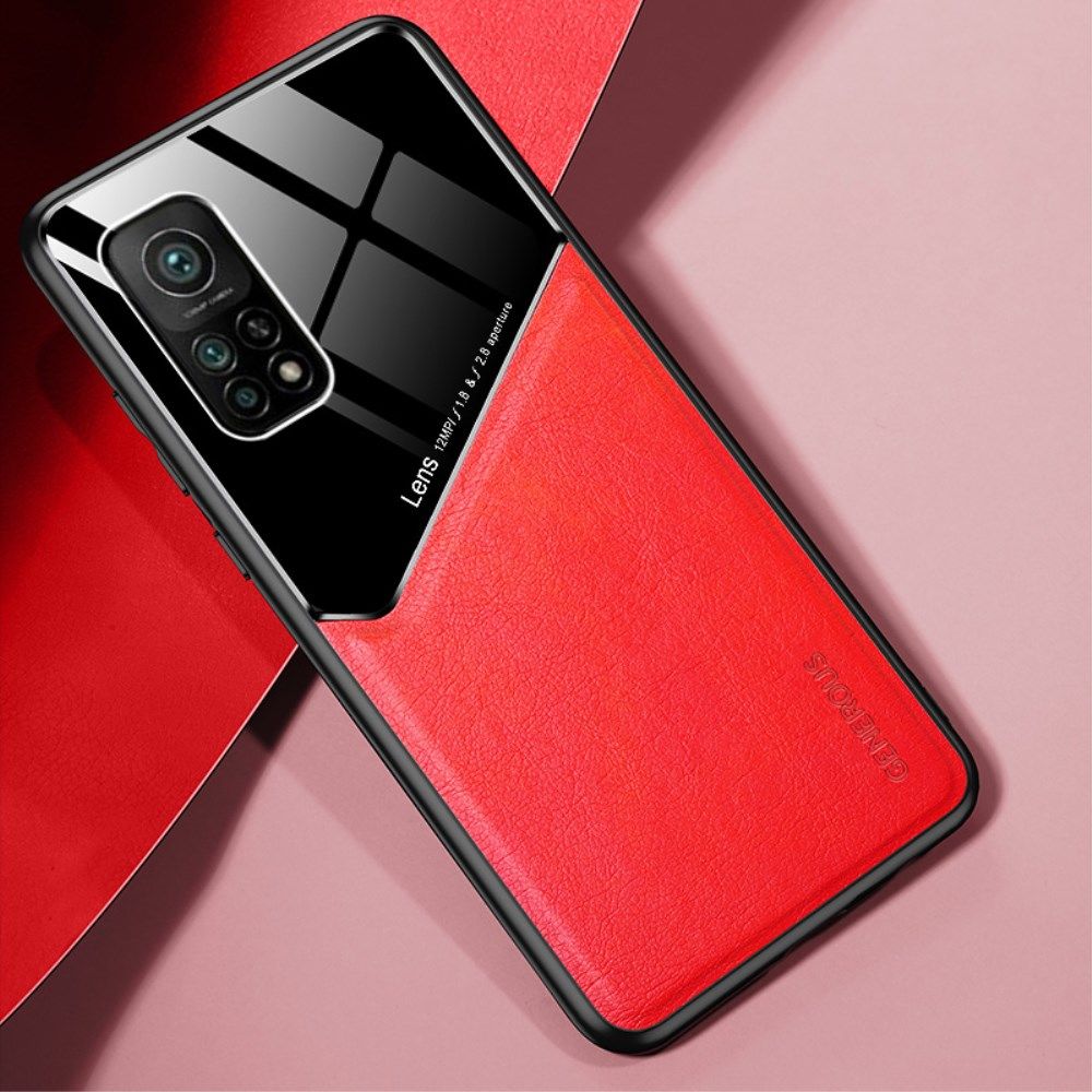 Generous Xiaomi Mi 10T (Pro) Magnetisch Hybride Back Cover Rood afbeelding 2