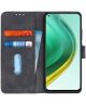 Xiaomi Mi 10T (Pro) Hoesje Retro Wallet Book Case Zwart