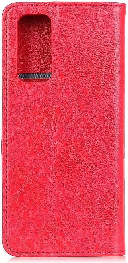 Crazy Horse Xiaomi Mi 10T/Mi 10T Pro Portemonnee Stand Hoesje Rood afbeelding 2