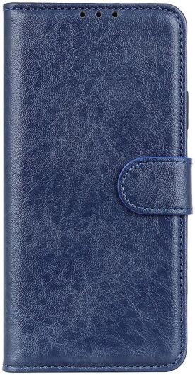 Xiaomi Mi 10T 5G/Mi 10T Pro Crazy Horse Leren Portemonnee Hoesje Blauw afbeelding 2