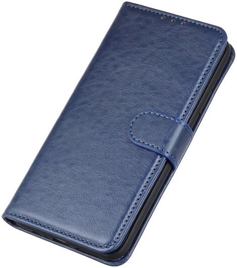Xiaomi Mi 10T 5G/Mi 10T Pro Crazy Horse Leren Portemonnee Hoesje Blauw afbeelding 4
