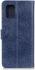 Xiaomi Mi 10T 5G/Mi 10T Pro Crazy Horse Leren Portemonnee Hoesje Blauw afbeelding 7