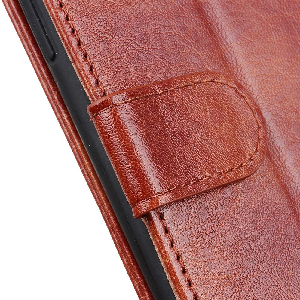 Xiaomi Mi 10T 5G/Mi 10T Pro Crazy Horse Leren Portemonnee Hoesje Bruin afbeelding 6