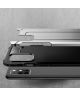 OnePlus 8T Hoesje Shock Proof Hybride Back Cover Zilver