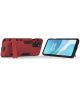 OnePlus 8T Back Cover Hoesje Hybride Kickstand Rood