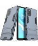 OnePlus 8T Back Cover Hoesje Hybride Kickstand Blauw