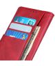 OnePlus 8T Book Case Hoesje Wallet Rood