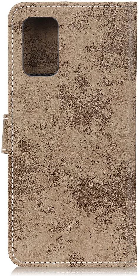 OnePlus 8T Book Case Hoesje Retro Wallet Khaki afbeelding 7