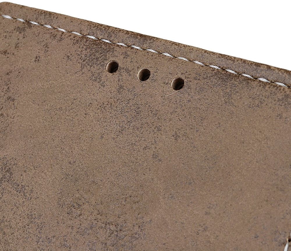 OnePlus 8T Book Case Hoesje Retro Wallet Khaki afbeelding 9