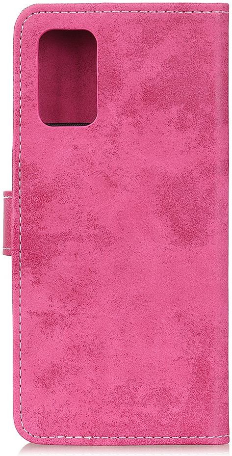 OnePlus 8T Book Case Hoesje Retro Wallet Roze afbeelding 11