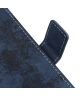 OnePlus 8T Book Case Hoesje Retro Wallet Blauw