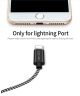 Dux Ducis Fast Charging 2.1A Apple Lightning Oplaad Kabel 3 Meter