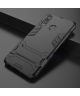 Samsung Galaxy A20s Hybride Hoesje met Kickstand Zwart