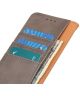 Samsung Galaxy M51 Hoesje Retro Wallet Book Case Grijs