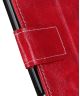 Samsung Galaxy M51 Crazy Horse Portemonnee Stand Hoesje Rood