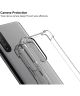 IMAK Sony Xperia 5 II Hoesje TPU met Screenprotector Transparant