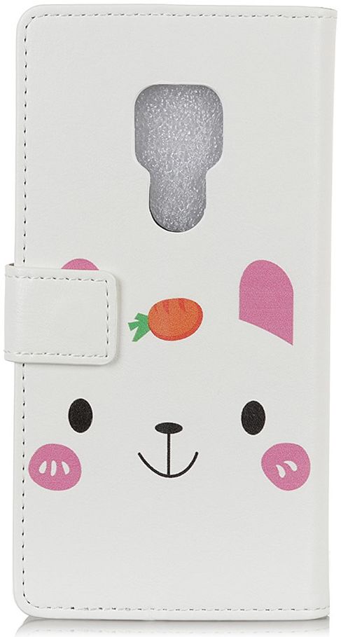 Motorola Moto G9 Play / Moto E7 Plus Portemonnee Hoesje Konijnen Print afbeelding 2