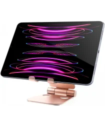 Universele Verstelbare Aluminium Houder Smartphone en Tablet Roze