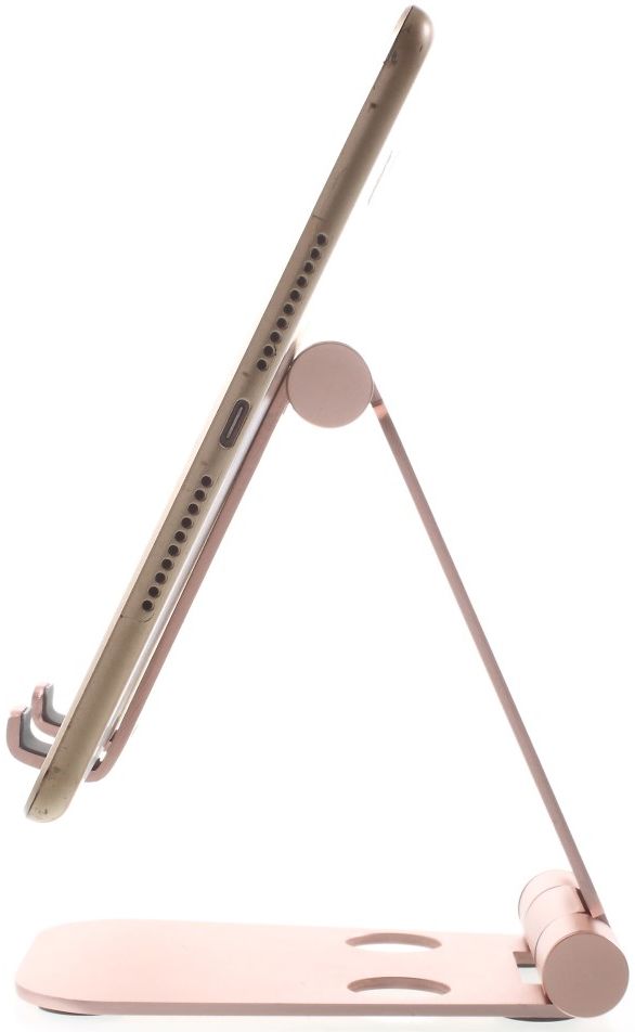 Universele Verstelbare Aluminium Houder Smartphone en Tablet Roze afbeelding 6