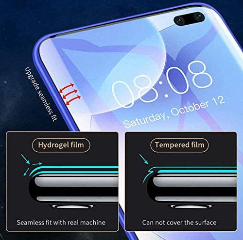 Clear LCD Screen Protector Samsung Galaxy M51 afbeelding 3