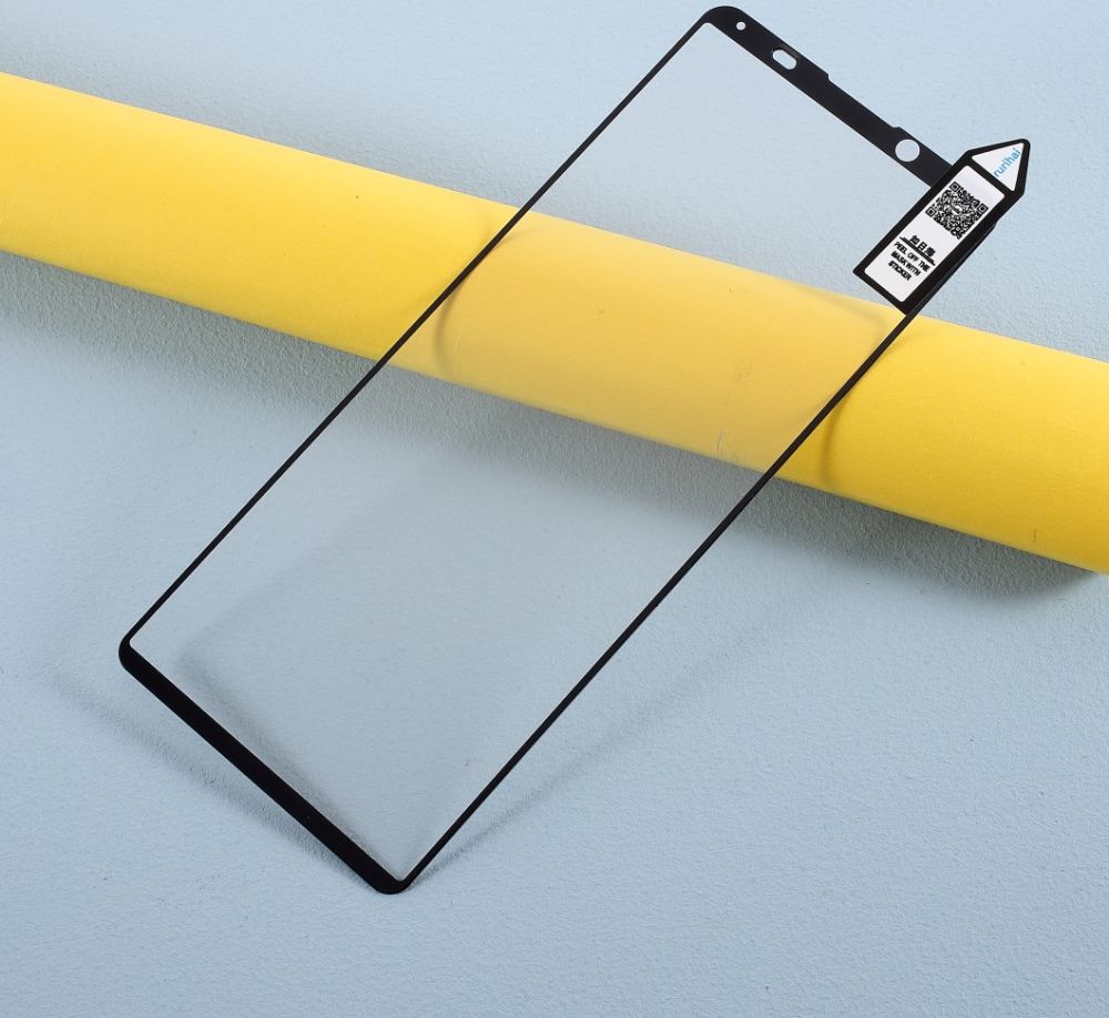Sony Xperia 5 II Screenprotector 2.5D Arc Edge Tempered Glass afbeelding 5