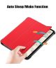 iPad Air 2020 / 2022 Hoesje Tri-Fold Book Case Rood