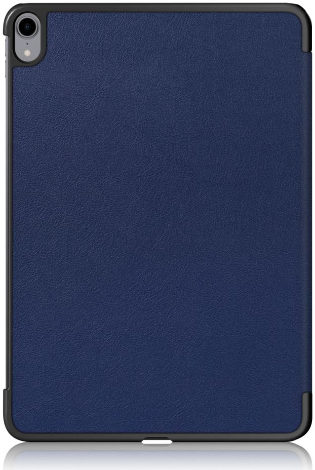 iPad Air 2020 / 2022 Hoesje Tri-Fold Book Case Blauw afbeelding 4