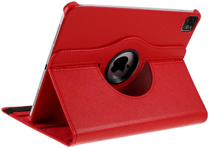 iPad Pro 11 (2018/2020) 360 Graden Case met Stand Rood afbeelding 4