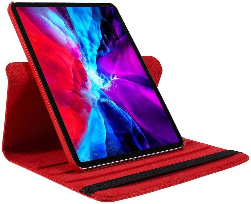 iPad Pro 11 (2018/2020) 360 Graden Case met Stand Rood afbeelding 2