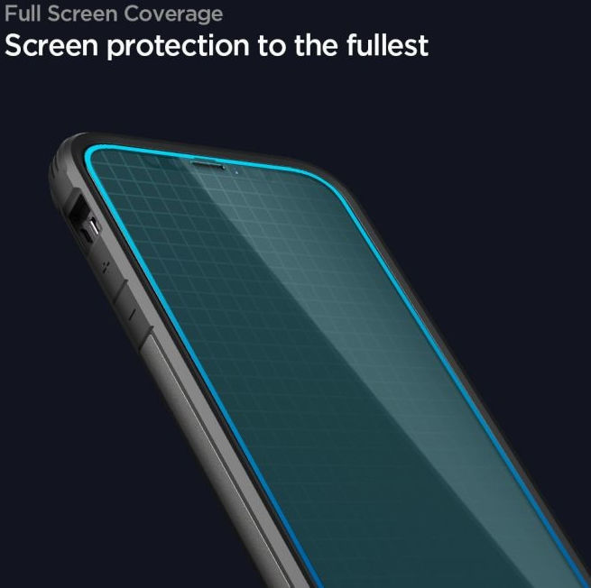Spigen AlignMaster iPhone 12 Pro Max Screenprotector Tempered Glass 2-Pack afbeelding 2