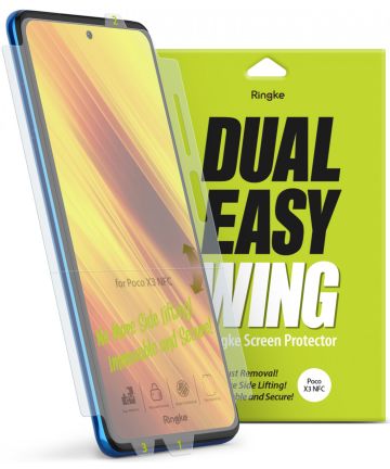 Ringke Dual Easy Wing Xiaomi Poco X3/X3 Pro Screen Protector (2-Pack) Screen Protectors