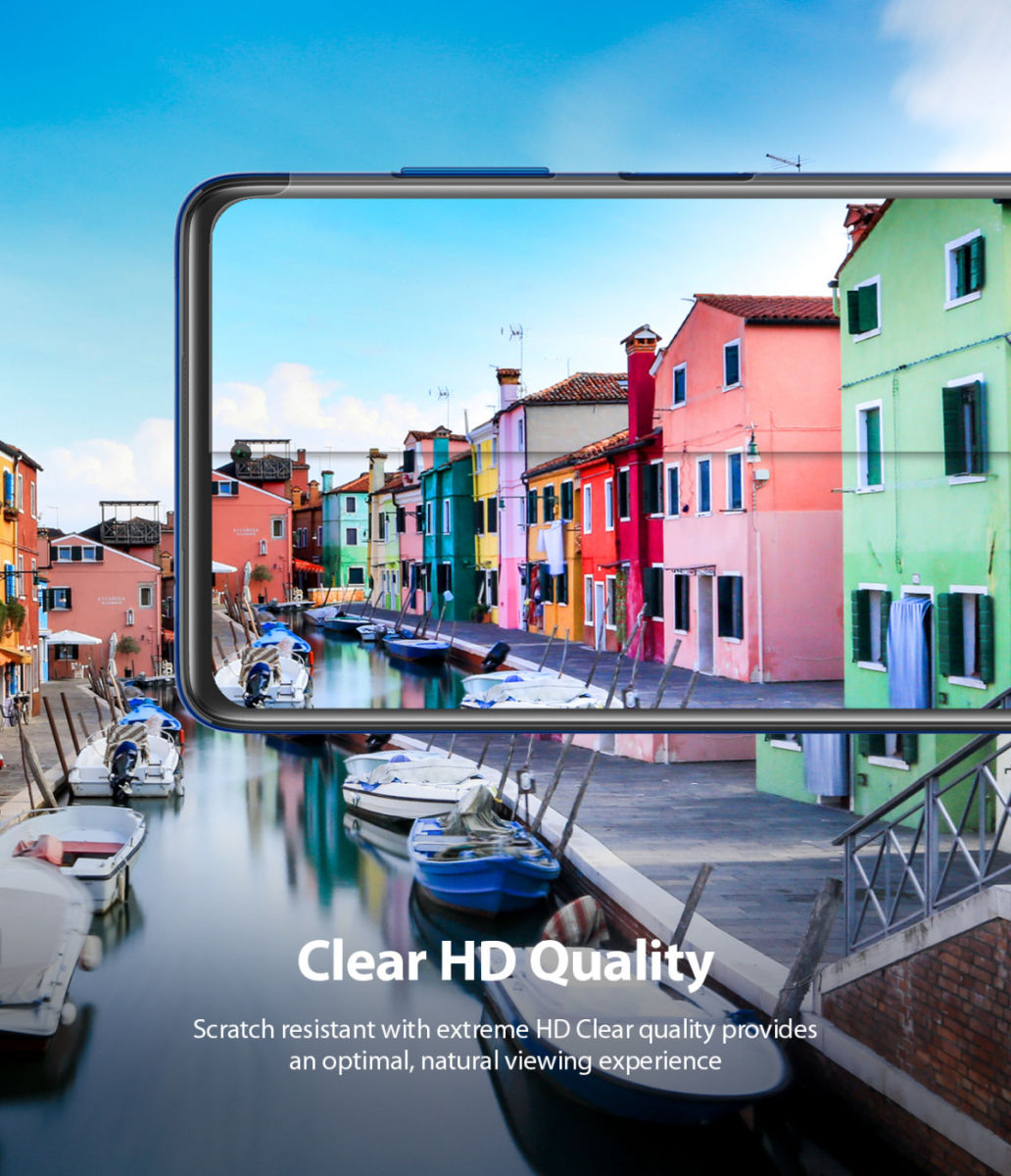 Ringke Dual Easy Wing Xiaomi Poco X3/X3 Pro Screen Protector (2-Pack) afbeelding 8