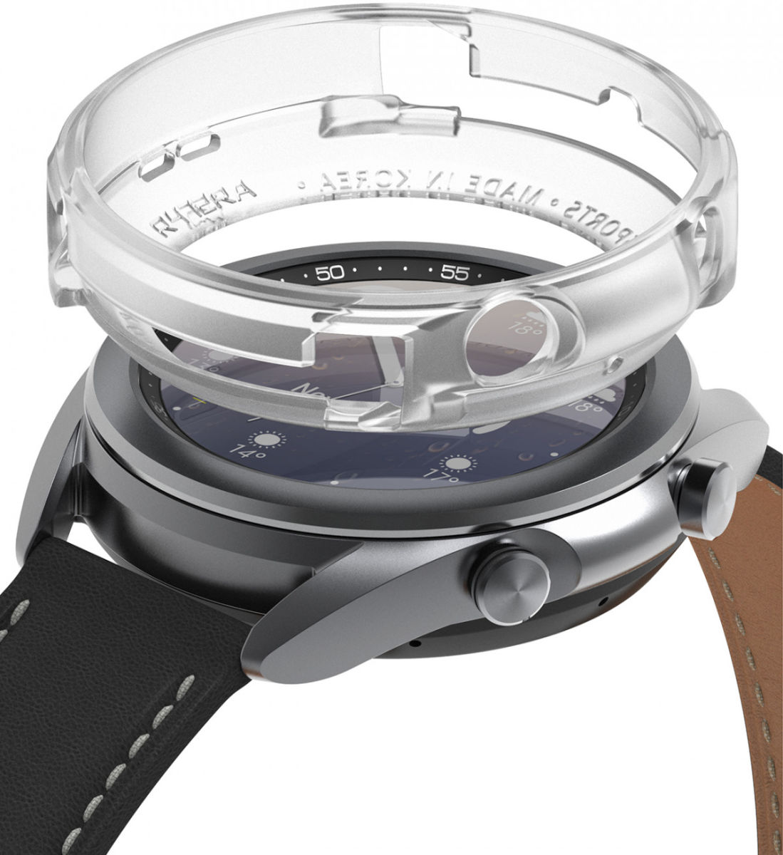 Ringke Air Sports Samsung Galaxy Watch 3 41MM Case Transparant afbeelding 1
