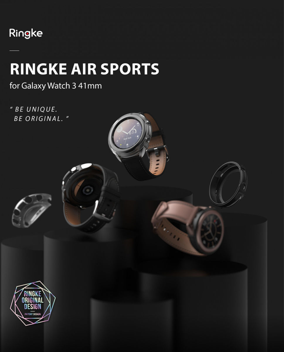 Ringke Air Sports Samsung Galaxy Watch 3 41MM Case Transparant afbeelding 4