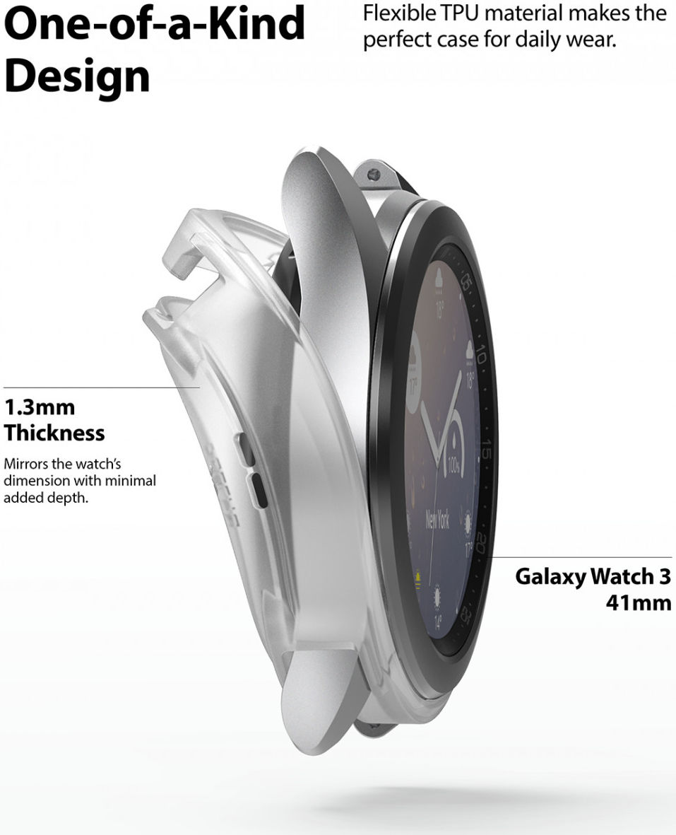 Ringke Air Sports Samsung Galaxy Watch 3 41MM Case Zwart afbeelding 5