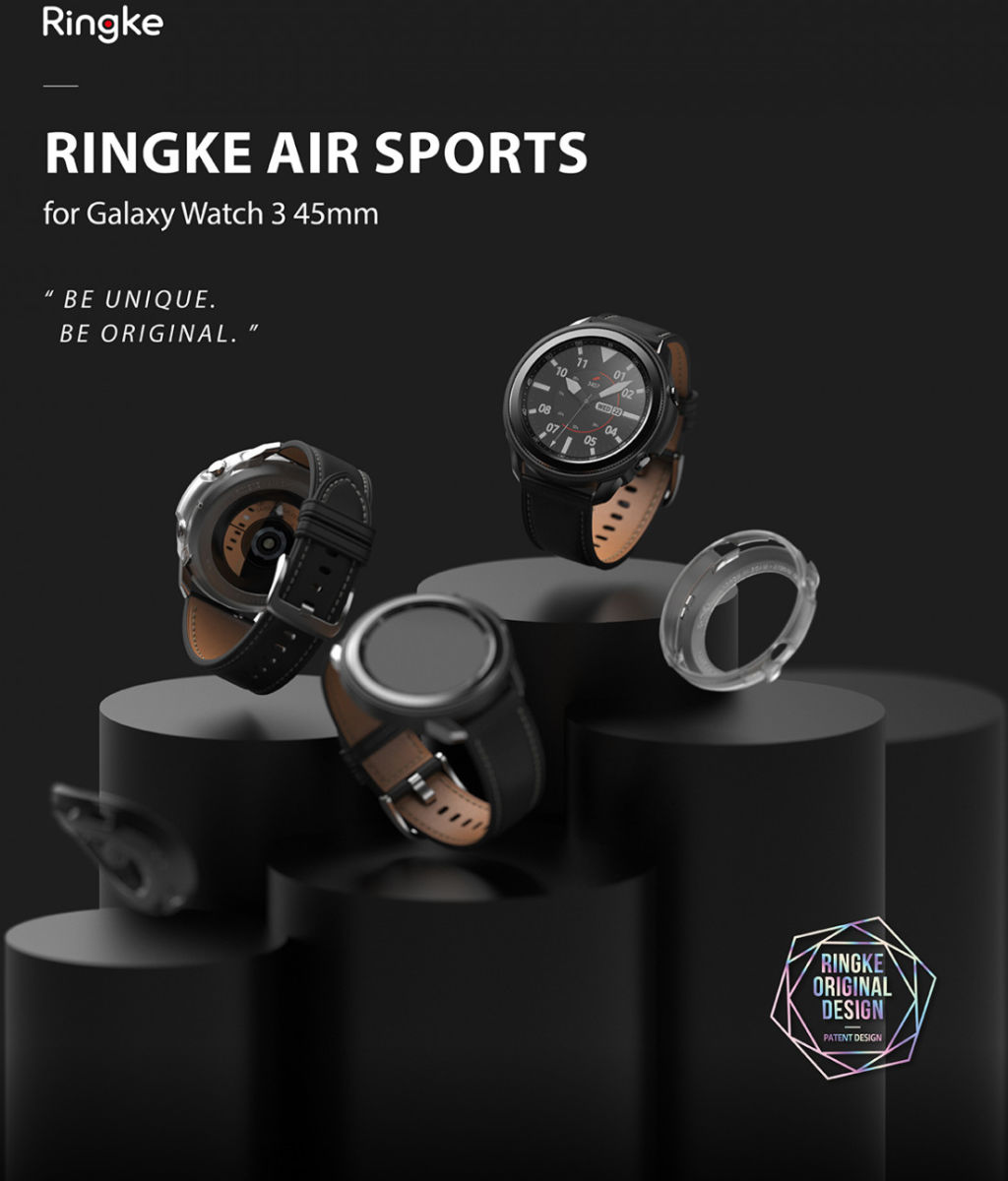 Ringke Air Sports - Samsung Galaxy Watch 3 45MM Case - Transparant afbeelding 4