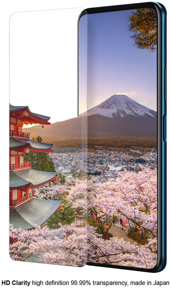 Eiger Nokia 8.3 Tempered Glass Case Friendly Screen Protector Plat afbeelding 3
