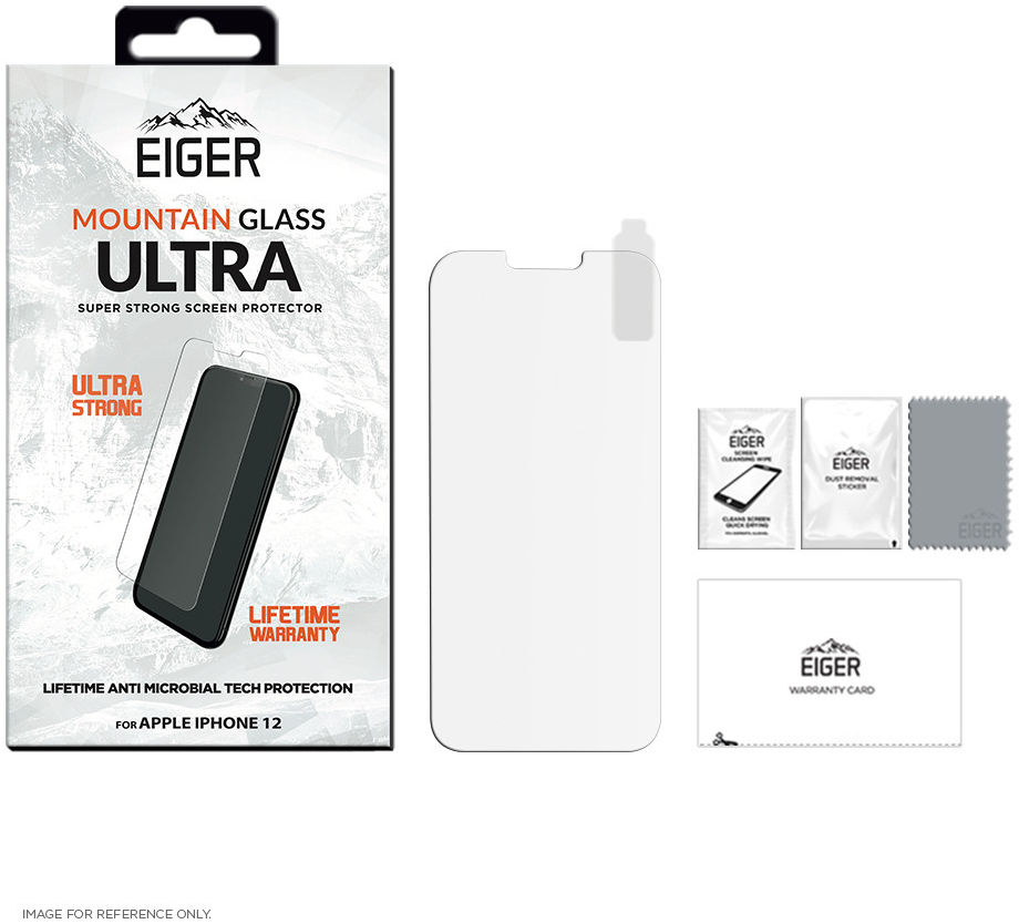 Eiger Ultra Apple iPhone 12 Mini Tempered Glass Case Friendly Plat afbeelding 4
