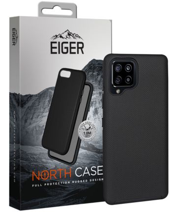Eiger North Series Samsung Galaxy A42 Hoesje Zwart Hoesjes