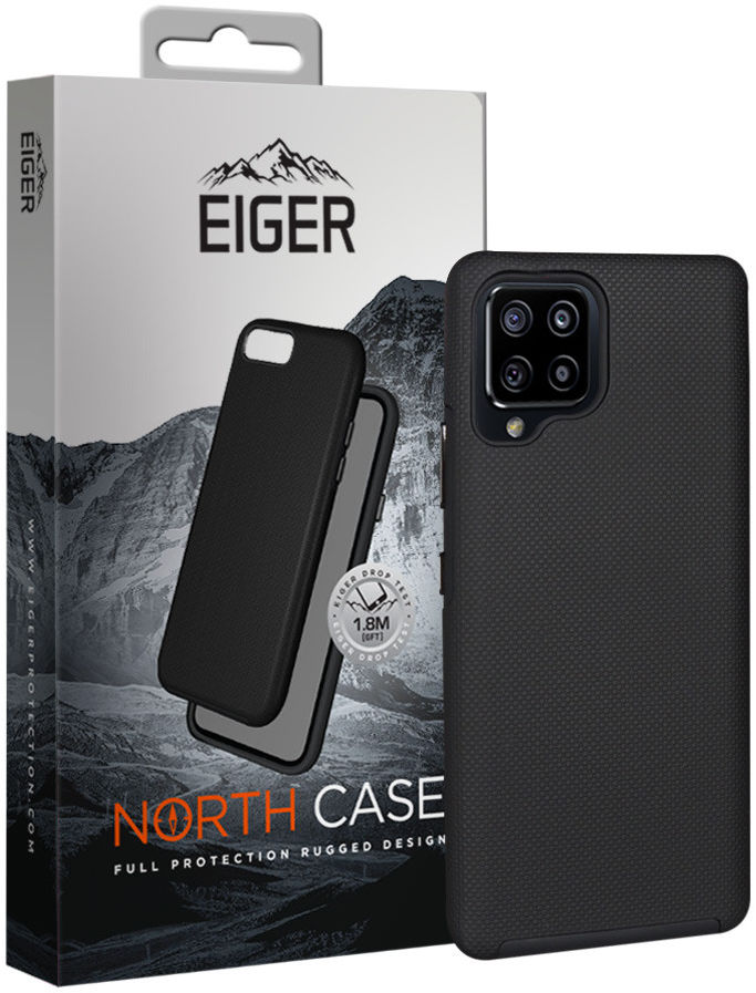 Eiger North Series Samsung Galaxy A42 Hoesje Zwart afbeelding 1